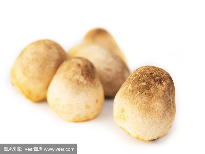 草菇白色背景