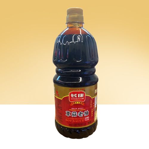 长康草菇老抽 非转基因酿造一级酱油，红烧炒菜上色闷煮入味的秘密武器